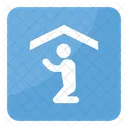 Ort Anbetung Emoji Symbol