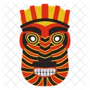 Stammesmaske Kulturmaske Gesichtsmaske Symbol