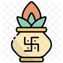 Kumbh Kalash Kalash Pot Holy Kalash Icon