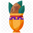 Kumbh Kalash Zodiac Astrology Icon