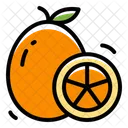 Kumquat Fruit Food Icon