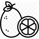 Kumquat Fruta Fruta Exotica Ícone