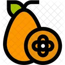 Kumquat Fruit Citrus Icon