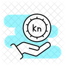 Kuna Coin Money Currency Icon
