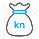 Kuna money bag  Icon