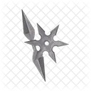 Shuriken Weapon Ninja Icon