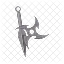 Shuriken Weapon Ninja Icon