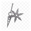 Shuriken Weapon Ninja Icon