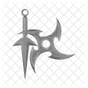 Shuriken Weapon Ninja Icon