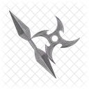 Shuriken Weapon Ninja Icon