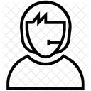 Kundin Vertreterin Weiblich Symbol