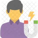 Anziehen Kunden Ziel Symbol