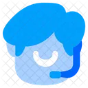 Kundenservice Callcenter Beruf Symbol