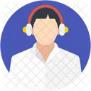 Kundin Vertreterin Weiblich Symbol