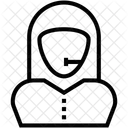 Kundin Vertreterin Weiblich Symbol