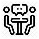 Kundenbesprechung Kunde Besprechung Symbol