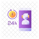 Kunde Betreuung Service Icon