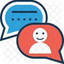 Kunde Feedback Kommentar Symbol