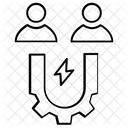 Kundengewinnung Symbol