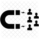 Anziehen Symbol Client Symbol