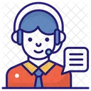 Kundensupport Callcenter Anruf Symbol