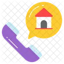 Kunde Support Haus Icon