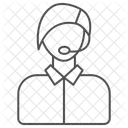 Kunden Vertreter Symbol