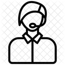 Kunden Vertreter Symbol