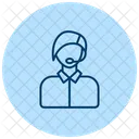 Kunden Vertreter Symbol