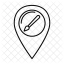 Kunst-Pin  Symbol