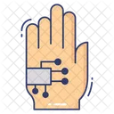 Künstliche Hand  Symbol