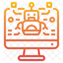 Künstlicher Roboter  Symbol