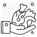Künstliches Herz  Symbol