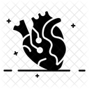 Kunstliches Herz Kunstliche Intelligenz KI Symbol