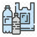 Mull Flasche Recycling Symbol