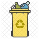 Plastikbehalter Okologie Recycling Icon