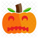 Lacheln Halloween Gruselig Symbol