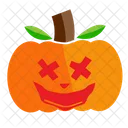 Lacheln Halloween Gruselig Symbol