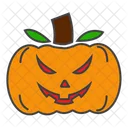 Lacheln Halloween Gruselig Symbol