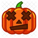 Kurbis Halloween Dagegen Symbol