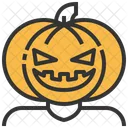 Kurbis Halloween Gruselig Symbol