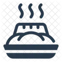 Kurbiskuchen Dessert Gewurzt Symbol