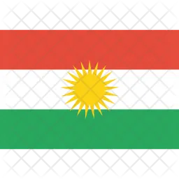 Kurdish Flag Icon