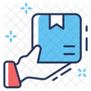 Lieferdienst Kurierdienst Paketdienst Symbol