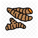 Kurkuma-Wurzel  Symbol
