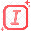 Kursivschrift  Symbol