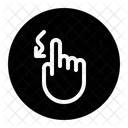 Kurve Finger Geste Symbol