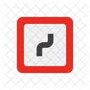 Pfeil Verkehr Navigation Symbol