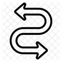Kurve pfeil  Symbol