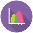 Glocke Kurve Graph Symbol